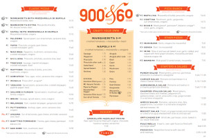 Punch Pizza Grand Avenue menu