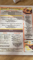 Covered Bridge menu