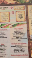 Covered Bridge menu