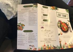 Eat Thai menu