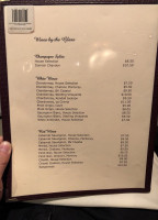 Stoney Point Grill menu