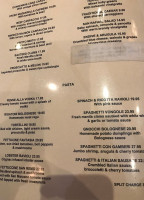 Stoney Point Grill menu