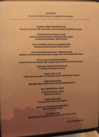 Stoney Point Grill menu