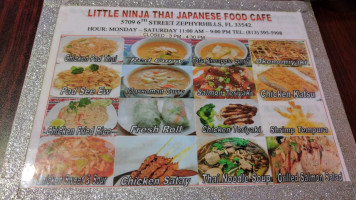 Little Ninja Thai Japanese Food And Cafe food