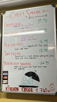 Little Ninja Thai Japanese Food And Cafe menu