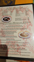 Mole Del Rey menu