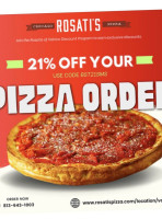 Rosati's Pizza food