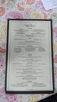 The Back Porch Restaurant menu