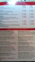 Seasons Pizza menu