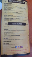 Monte Alban menu