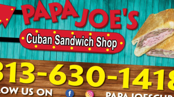 Papa Joe's Sub Shop food