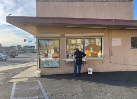 Miss Donut's Coffee outside