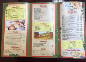 Taste Of New York Pizzeria menu