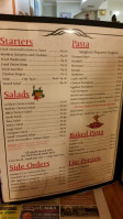 Gallinas Pizza menu