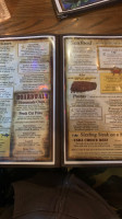 Sonny's Grille menu