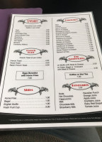 Chatty's menu