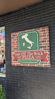 Just Off The Brick Pizza food