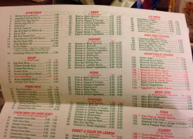 China Wok menu