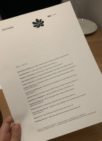 Saffron Burlingame menu