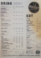 Rocket Bakery menu