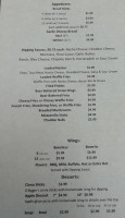 Biggin's Place menu