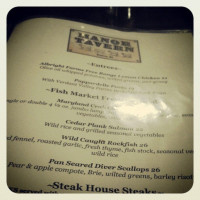 The Manor Tavern menu