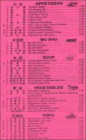 Little Hunan menu