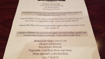 Desantis' Pizza Grill menu