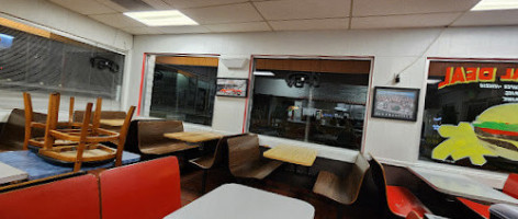 Super Burger Drive-in inside