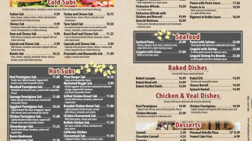 Jo Jo's Pizza Hummelstown menu