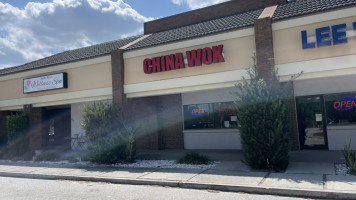 The China Wok Chinese outside