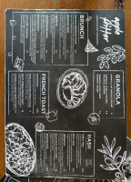 Apple Fritter menu