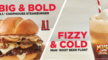 Freddy's Frozen Custard Steakburgers food