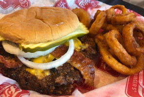 Freddy's Frozen Custard Steakburgers food