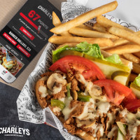 Charleys Cheesesteaks food