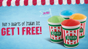 Rita's Italian Ice Frozen Custard food