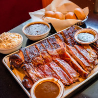 Emil Villa's Hickory Bbq food