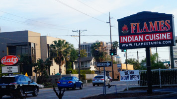 Flames Indian Cuisine outside