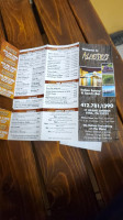 Alioto's Restaurant Sports Bar menu