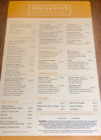 Shor American Seafood Grill menu