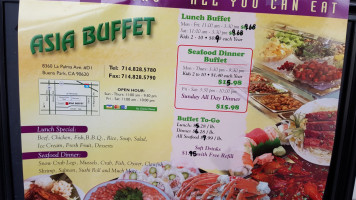 Asia Buffet food