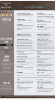 Northwater menu