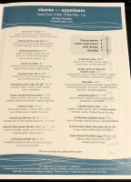 Northwater menu