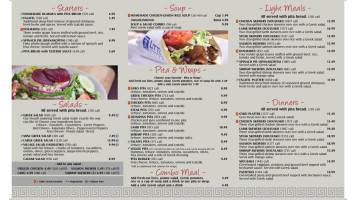 Little Greek Fresh Grill menu