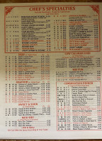 China Town menu