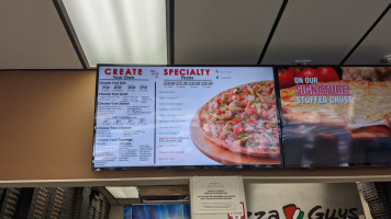 Pizza Guys menu