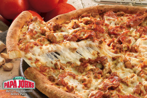 Papa Johns Pizza food