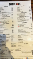 Smokey Bones Fire Grill menu