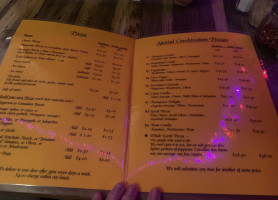 Waterfront Pizza menu