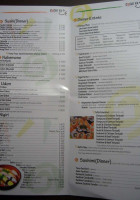 Roppongi Sushi menu